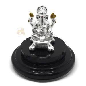 999 Pure Silver Ganesh idol / Statue / Murti