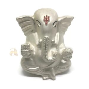 999 Pure Silver Handmade Ganesh / Ganpathi idol / Statue / Murti