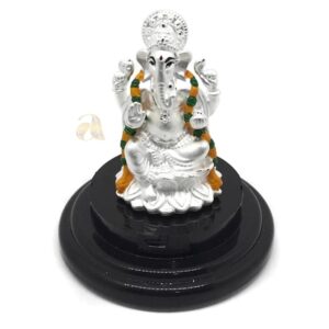 999 Pure Silver Ganesh idol / Statue / Murti