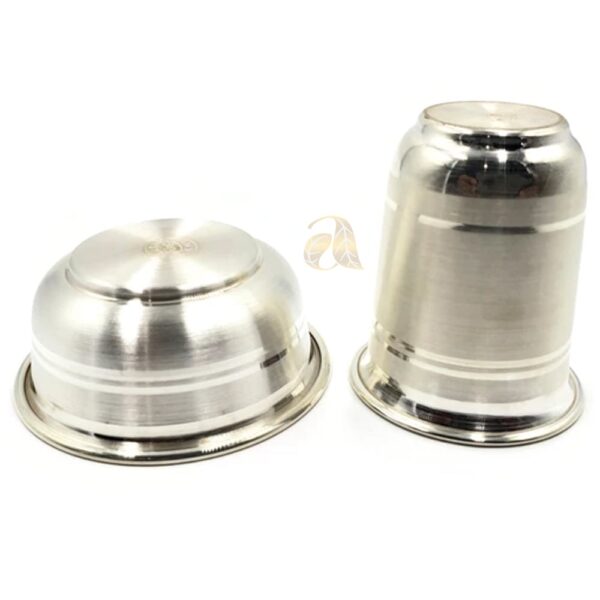 Silver Glass & Bowl12