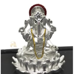 999 Pure Silver Ganesha / Ganpathi idol / Statue / Murti