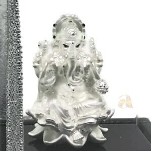 999 Pure Silver Ganesh idol / Statue / Murti