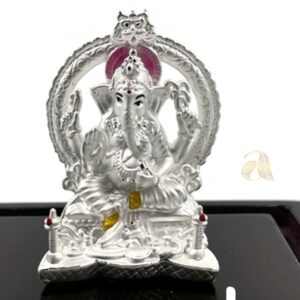 999 Pure Silver Ganesha / Ganpathi idol / Statue / Murti