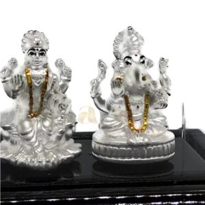 999 Pure Silver Ganesha Lakshmi / Laxmi idol / Statue / Murti