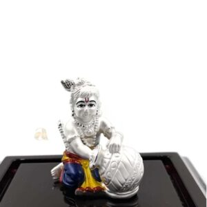 999 Pure Silver Krishna idol / Statue / Murti