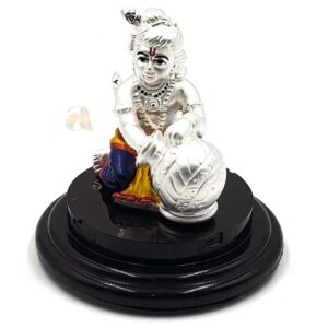 999 Pure Silver Krishna idol / Statue / Murti