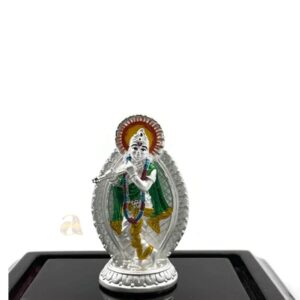 999 Pure Silver Krishna Idol / Statue / Murti