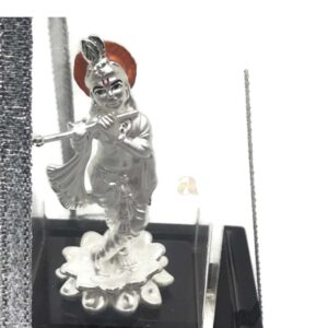 999 Pure Silver Krishna Idol/Statue / Murti