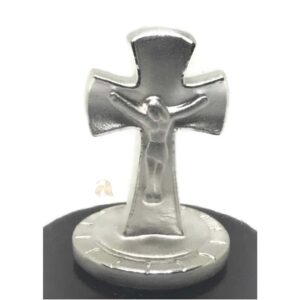 999 Pure Silver Lord Jesus Christ with Cross Idol / Statue