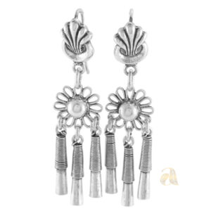 Tribal 925 Silver Earrings