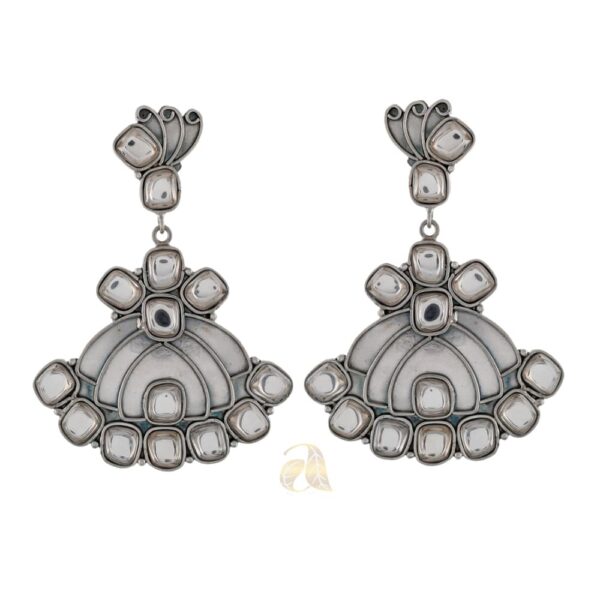 silver earring 19(1)