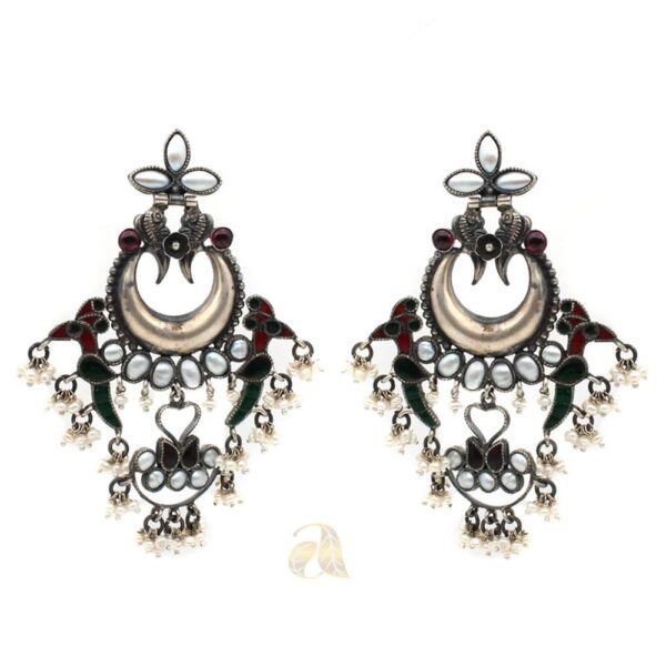 silver earring 33(1)