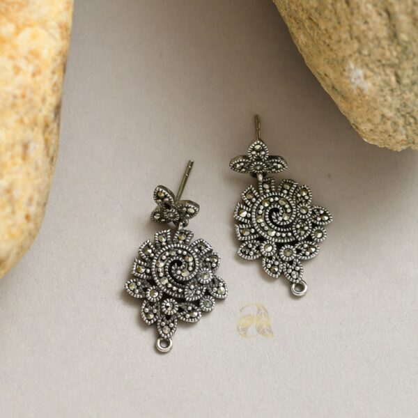 silver earring 55