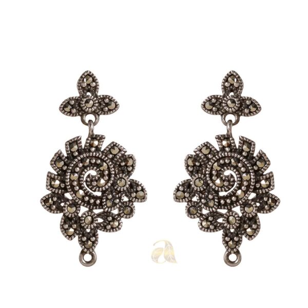 silver earring 55(1)