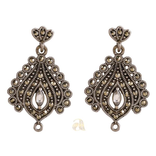 silver earring 56(1)