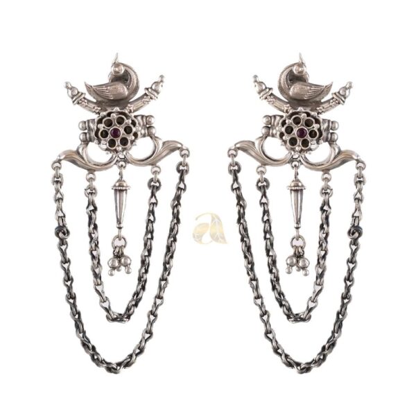 silver earring 64