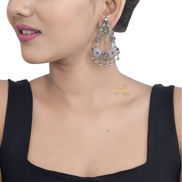 silver earring 73