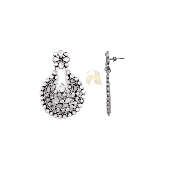 silver earring 81(1)