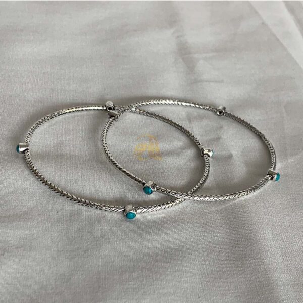 Silver Bangles and Bracelets 6(1)