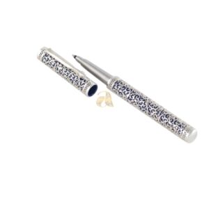 Silver ball point pen made with 92.5 pure silver