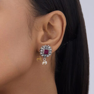 92.5 Silver Earring